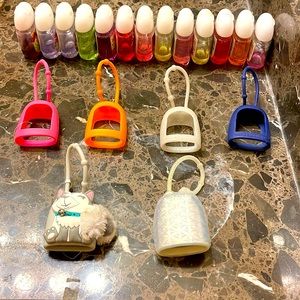 Bath and Body Works Hand Sanitizer and Cases
